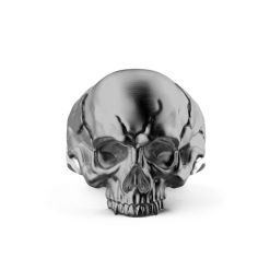 Bagues | Zancan Gioielli Zancan Silver Skull Ring 18