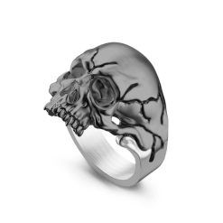 Bagues | Zancan Gioielli Zancan Silver Skull Ring 18