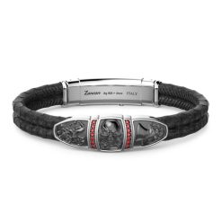 Bracelets | Zancan Gioielli Zancan Leather Bracelet With Skull. 19