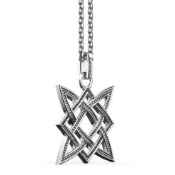 Colliers | Zancan Gioielli Zancan Silver Necklace With Celtic Pendant.