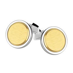 Boutons De Manchette | Zancan Gioielli Zancan Silver And 18K Gold Cufflinks. Or Jaune