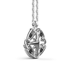 Colliers | Zancan Gioielli Zancan Silver Necklace With Wind Rose Pendant.