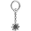 Porte-Cles | Zancan Gioielli Zancan Silver Keychain With Sun