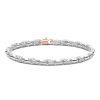 Bracelets | Zancan Gioielli Bracelet Zancan En Or Blanc 18 Carats Et Diamants. 19