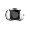 Bagues | Zancan Gioielli Zancan Silver Ring With Large Natural Onyx. 18