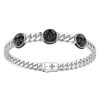 Bracelets | Zancan Gioielli Zancan Silver Curb Chain Bracelet With Skulls. 19