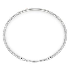 Bracelets | Zancan Gioielli Zancan Silver Semi-Rigid Bracelet. 19