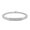 Bracelets | Zancan Gioielli Zancan Curb Chain Silver Bracelet With Tag. 19