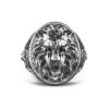 Bagues | Zancan Gioielli Zancan Silver Lion Ring With Vintage Finish. 18