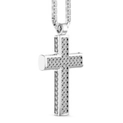 Colliers | Zancan Gioielli Zancan Silver Necklace With Cross Pendant.