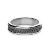 Bagues | Zancan Gioielli Zancan Burnished Silver Band Ring. 18