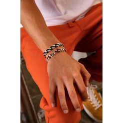 Bracelets | Zancan Gioielli Zancan Silver Ceramic Curb Chain Bracelet.