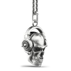 Colliers | Zancan Gioielli Zancan Silver Necklace With Skull.