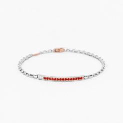 Bracelets | Zancan Gioielli Zancan White Gold Bracelet With Precious Stones.