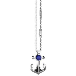 Colliers | Zancan Gioielli Necklace With Anchor Pendant With Natural Lapis Lazuli