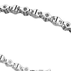 Bracelets | Zancan Gioielli Zancan Silver Link-Only Bracelet. 19