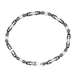 Bracelets | Zancan Gioielli Bracelet Zancan En Or 18Kt Et Ceramique Noire. Blanc