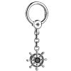 Porte-Cles | Zancan Gioielli Silver Keychain With Helm