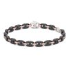 Bracelets | Zancan Gioielli Bracelet Zancan En Or 18Kt Et Ceramique Noire. Or Rose