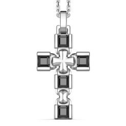 Colliers | Zancan Gioielli Collier En Argent Zancan Avec Pierres Naturelles Noir