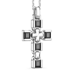 Colliers | Zancan Gioielli Collier En Argent Zancan Avec Pierres Naturelles Noir