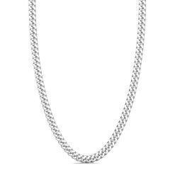 Colliers | Zancan Gioielli Zancan Silver Curb Chain Necklace.