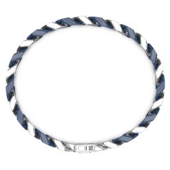 Bracelets | Zancan Gioielli Zancan Silver Ceramic Curb Chain Bracelet.