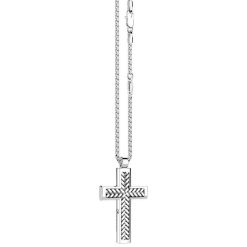 Colliers | Zancan Gioielli Zancan Silver Necklace With Cross Pendant.