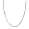 Colliers | Zancan Gioielli Zancan Silver Link-Only Necklace. Brillant