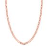 Colliers | Zancan Gioielli Zancan Silver Curb Chain Necklace.