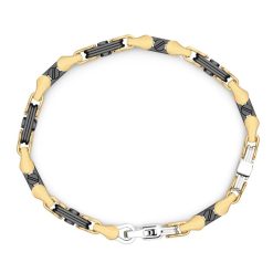 Bracelets | Zancan Gioielli Bracelet Zancan En Or 18Kt Et Ceramique Noire. Or Jaune