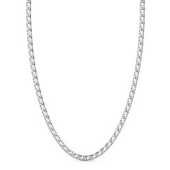 Colliers | Zancan Gioielli Zancan Silver Curb Chain Necklace