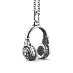 Colliers | Zancan Gioielli Zancan Silver Necklace With Headphone Pendant.