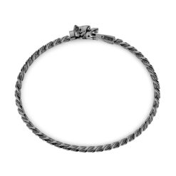 Bracelets | Zancan Gioielli Zancan Silver Curb Chain Bracelet With Pit Bull Head Closure. 19