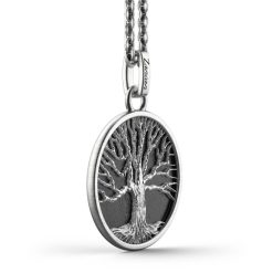 Colliers | Zancan Gioielli Zancan Silver Necklace With Tree Of Life Pendant.