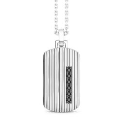 Colliers | Zancan Gioielli Collier Zancan En Argent Avec Pendentif Plaque.