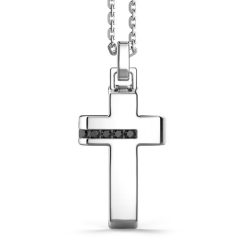 Colliers | Zancan Gioielli Zancan Silver Necklace With Cross Pendant.