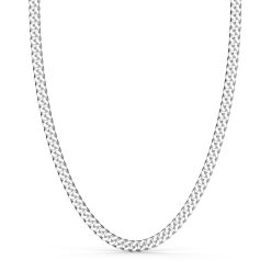 Colliers | Zancan Gioielli Zancan Silver Curb Chain Necklace.