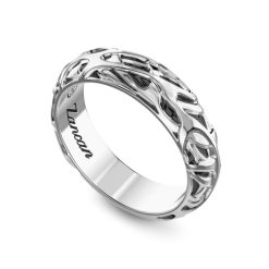 Bagues | Zancan Gioielli Zancan Silver Band Ring. 18