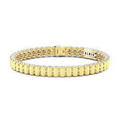 Bracelets | Zancan Gioielli Bracelet Zancan En Or 18 Carats Avec Diamants. Or Jaune