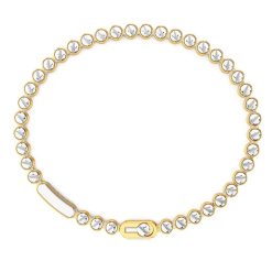 Bracelets | Zancan Gioielli Bracelet Zancan En Or 18 Carats Avec Diamants. Or Jaune