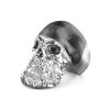 Bagues | Zancan Gioielli Zancan Silver Ring With Skull. Noir