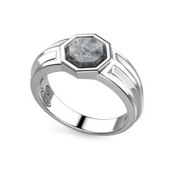 Bagues | Zancan Gioielli Zancan Silver Signet Ring With Mother Of Pearl. 18