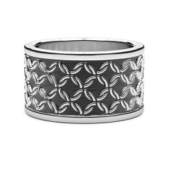 Bagues | Zancan Gioielli Zancan Silver Broad Band Ring. 18