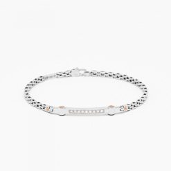 Bracelets | Zancan Gioielli Zancan White Gold Bracelet With Diamonds.