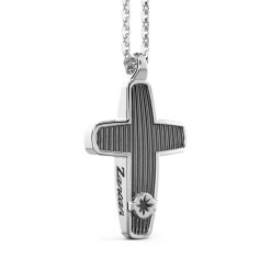 Colliers | Zancan Gioielli Zancan Silver Necklace With Cross Pendant.