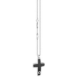 Colliers | Zancan Gioielli Zancan Silver Necklace With Cross Pendant.