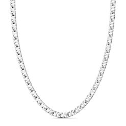 Colliers | Zancan Gioielli Zancan Silver Curb Chain Necklace