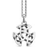 Colliers | Zancan Gioielli Zancan Silver Necklace With Celtic Pendant.