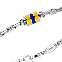 Bracelets | Zancan Gioielli Zancan Silver Bracelet With Nautical Flags. 19